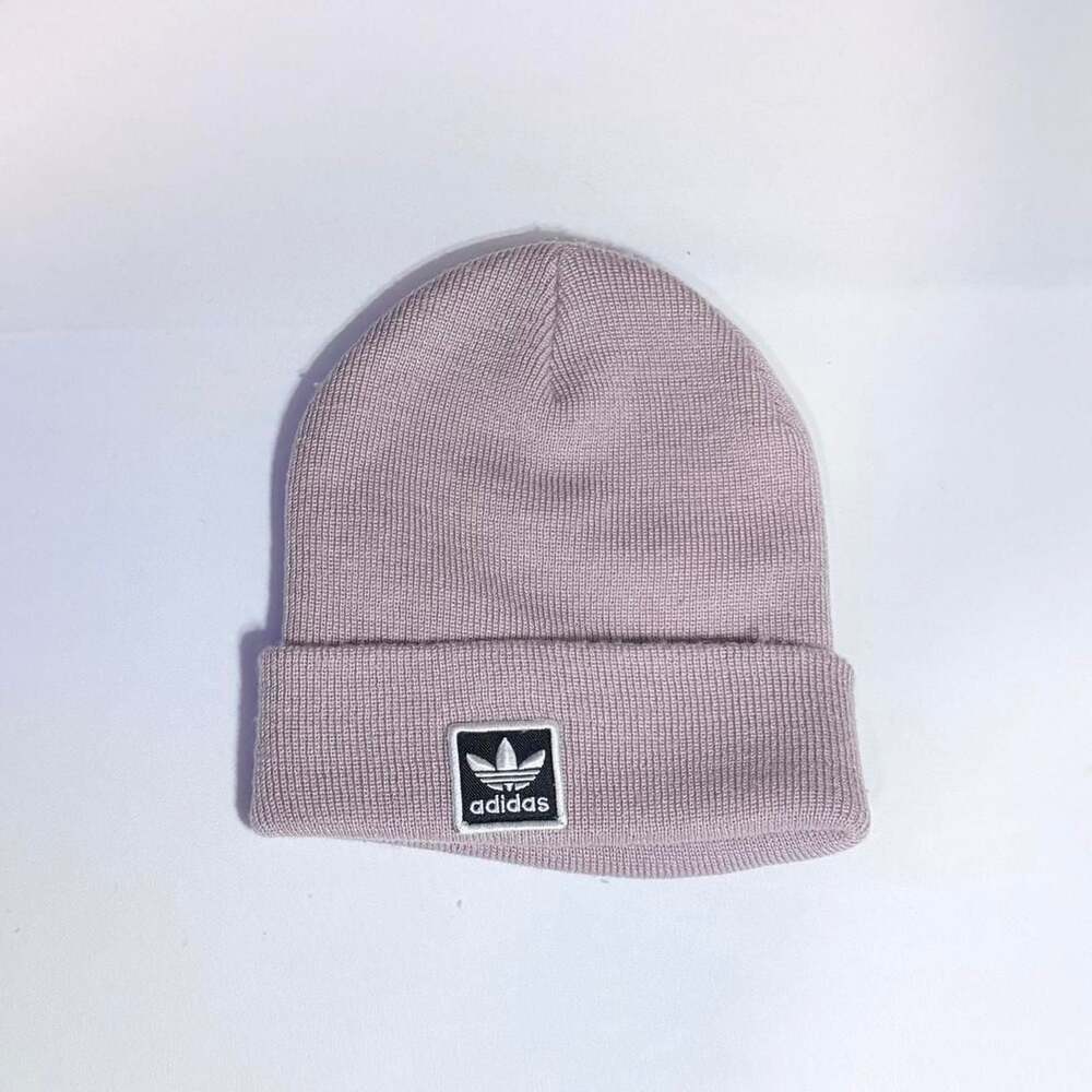 Adidas Originals Trefoil Patch Beanie Pink